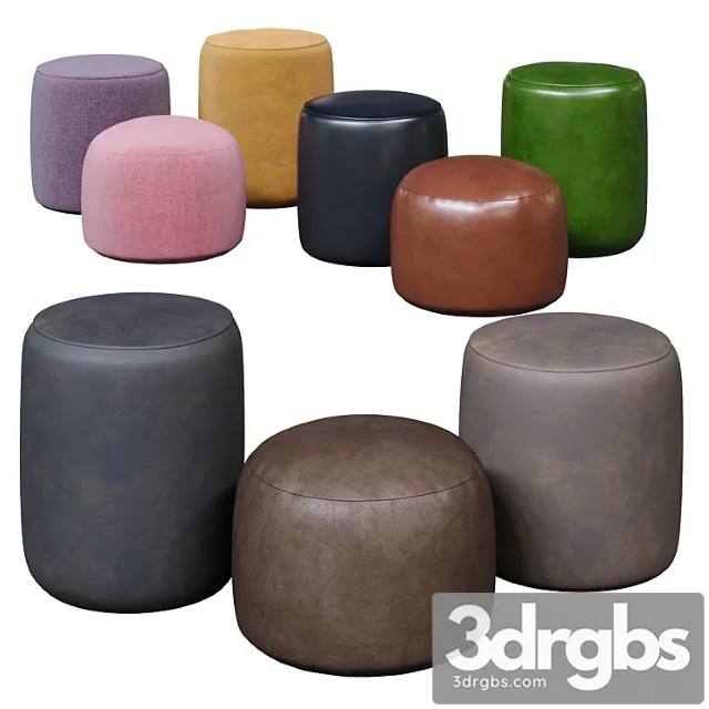 Meble Taranko Aspen Puf 3D Model Free