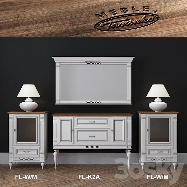 Meble Taranko. Kolekcja Florencja Set 2 3DModel
