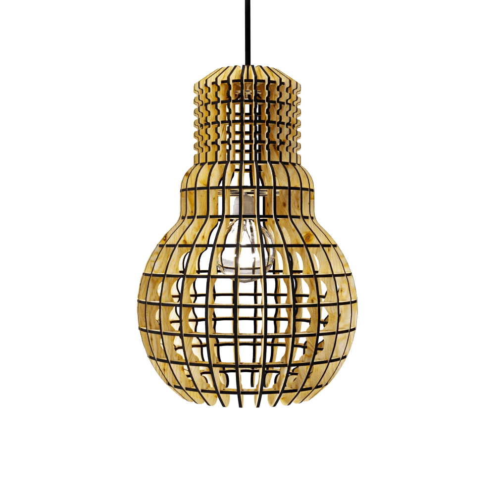 Mechanics of Light  - Pendant lamp Ecolamp 3D Model