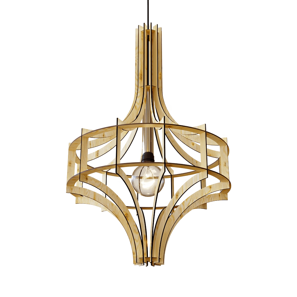 Mechanics of Light  - Pendant lamp Lord II 3D Model