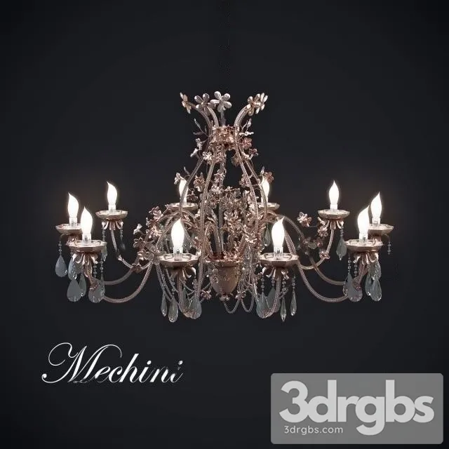 Mechini Ceiling Light 3D Model Free
