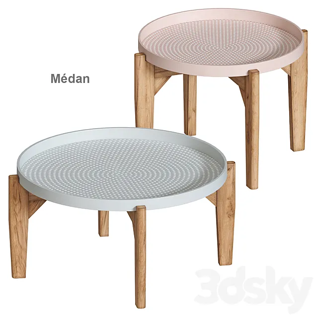 Médan Coffee table La Redoute 3D Model