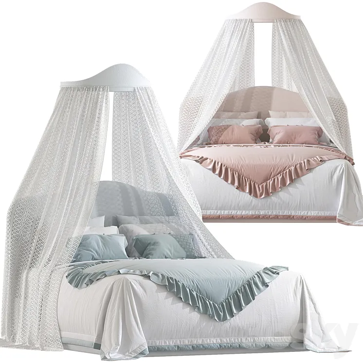 Medea Beds 3 3D Model Free