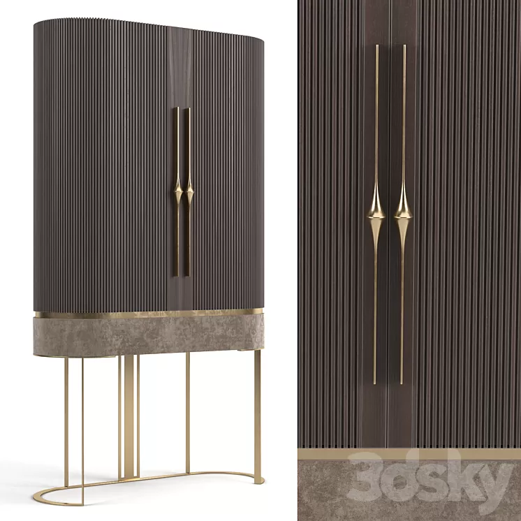 Medea cabinet MD 702 3D Model