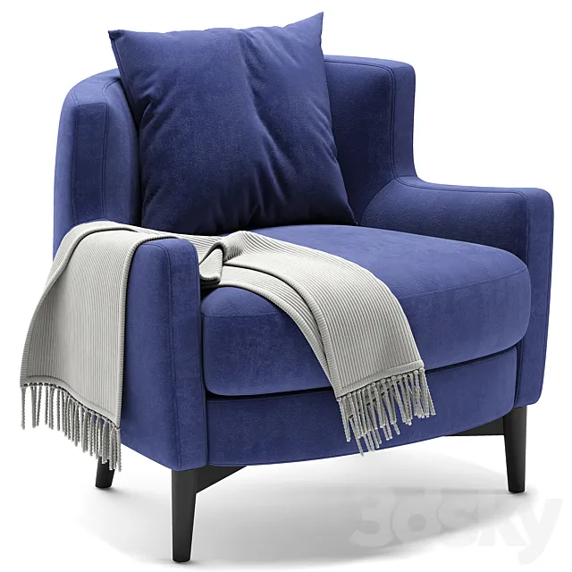 Medea Lifestyle 1905 Gio armchair 3DModel