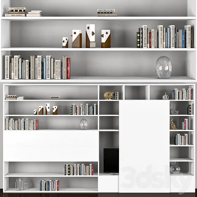 Media Centers MODO STORAGE UNIT 3DModel