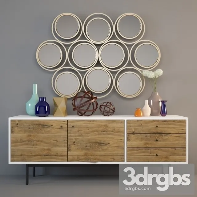 Media Console 2 3D Model Free