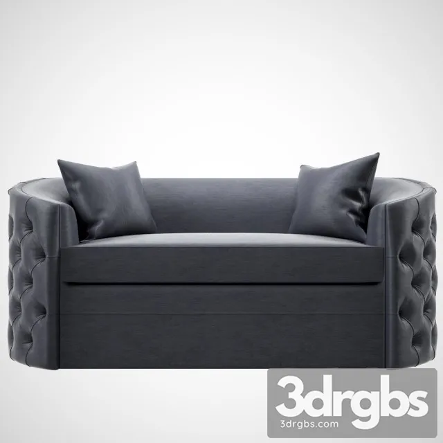 Medici Sofa 01 3D Model Free