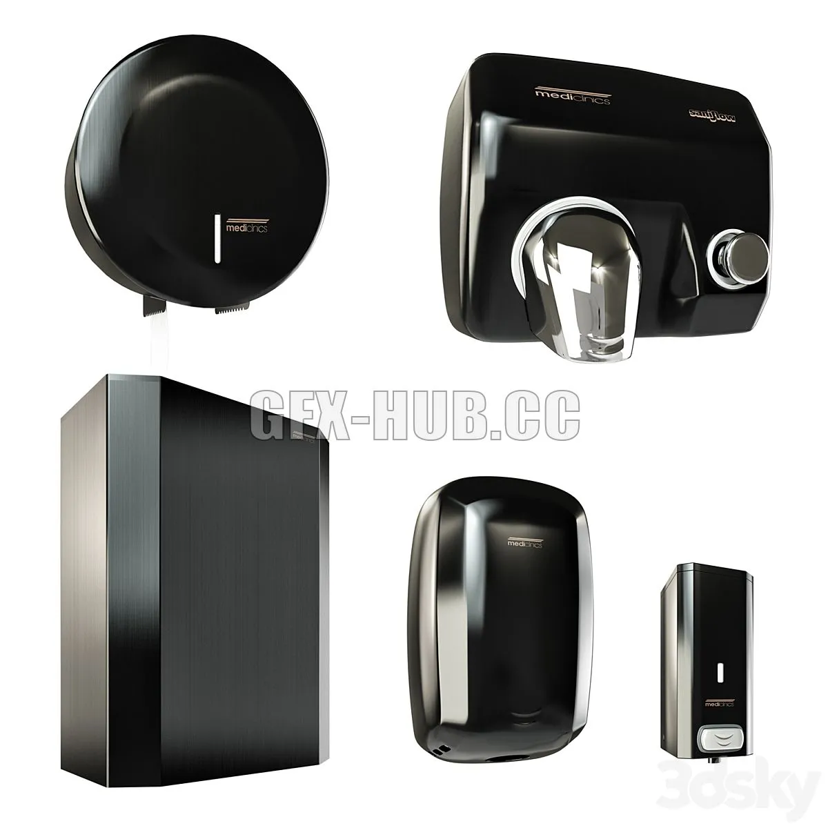 Mediclinics saniflow 3D Model