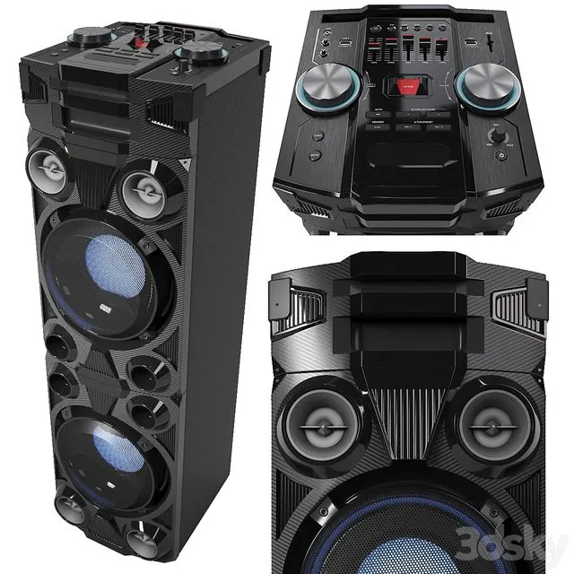 Medion Life X67015 Party-Soundsystem 3D Model