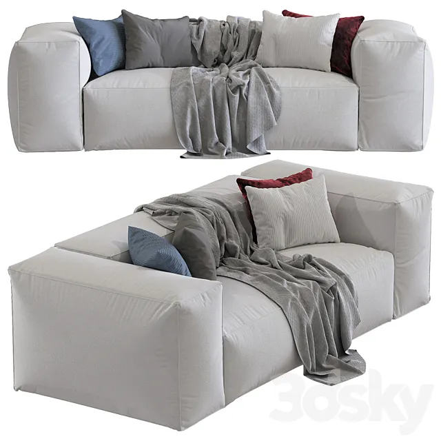 MEDITERRANEO | Modular garden sofa 3DModel