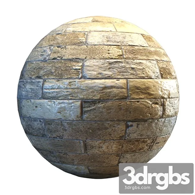 Medival Stone Material 3D Model Free