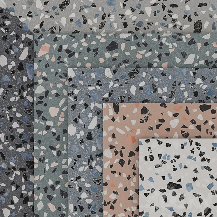 Medley classic terrazzo 3D Model Free