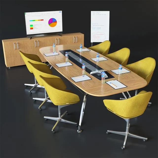 Meeting Room 3D Model