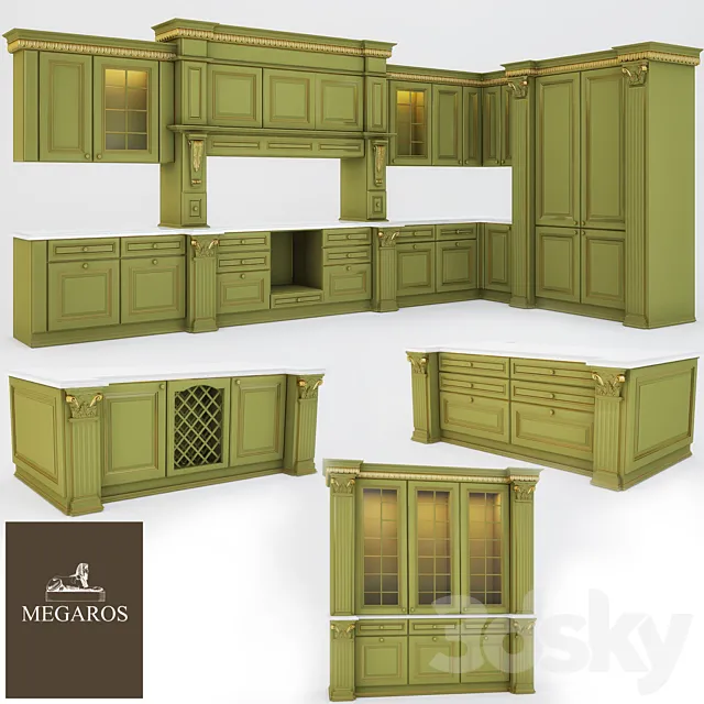 Megaros Duca D'Este 3DModel