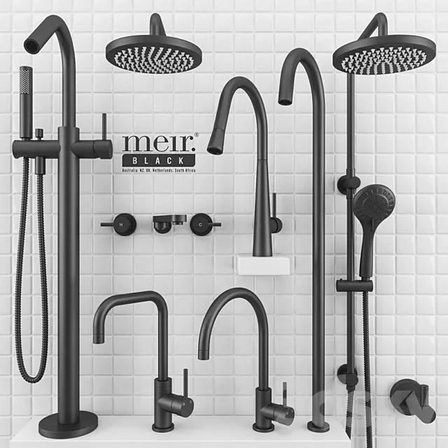 Meir_Black_set_03 3DModel