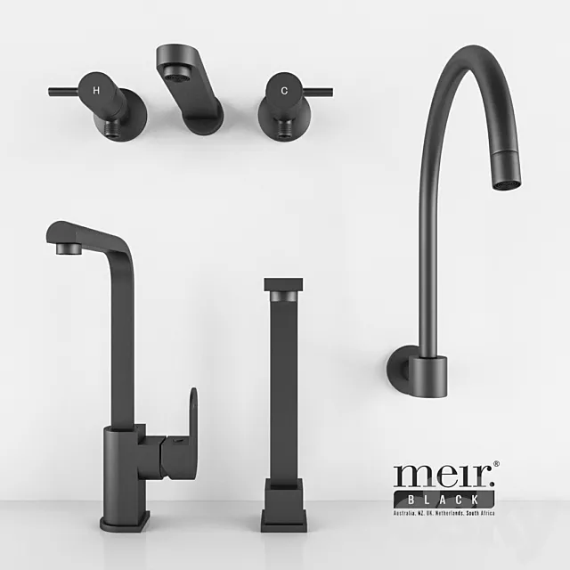 Meir_Black_set_08 3D Model