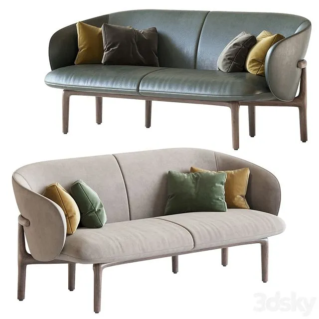 MELA  sofa By Artisan 3D Model