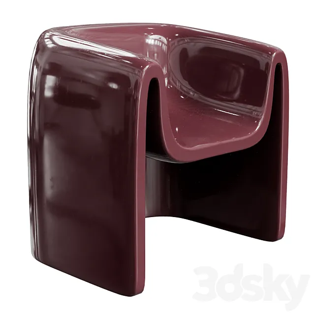 Melaina armchair 3DModel