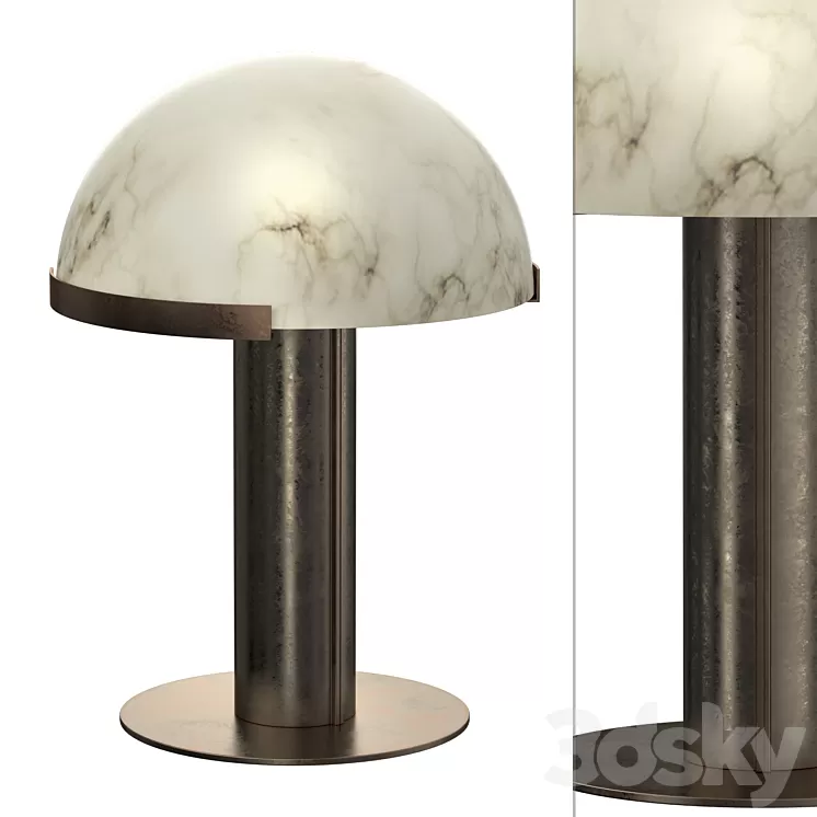 Melange Table Lamp 3D Model Free
