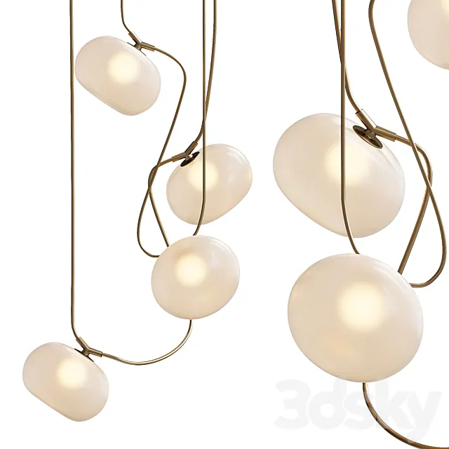 Melina Pendant Lamp 3D Model