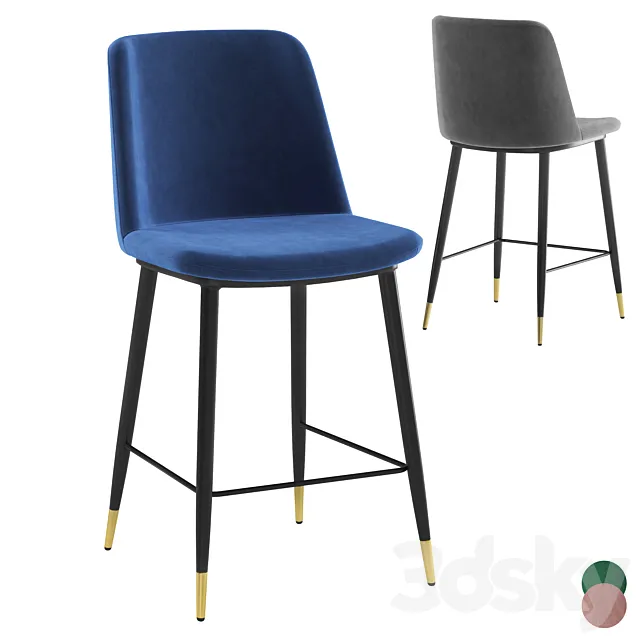 Melissa Barstool 3D Model