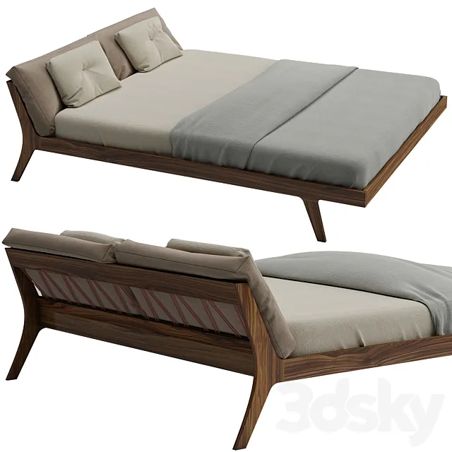 Mellow _ Zeitraum bed 3D Model