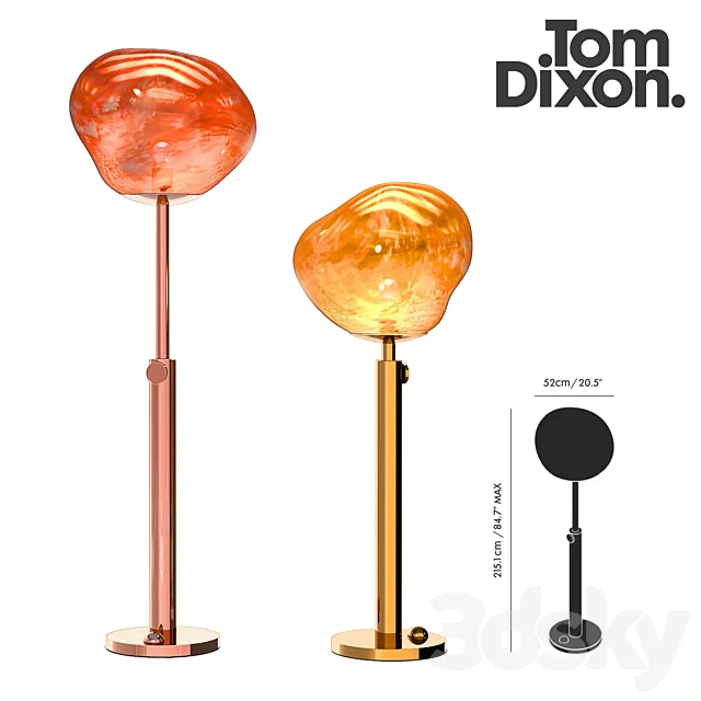 Melt Floor Lamp Tom Dixon 3D Model