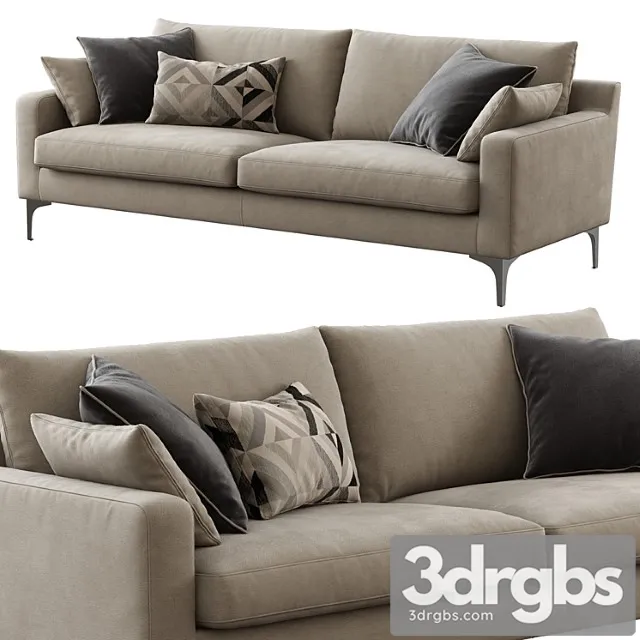 Mendini (3 seater sofa) 3D Model Free