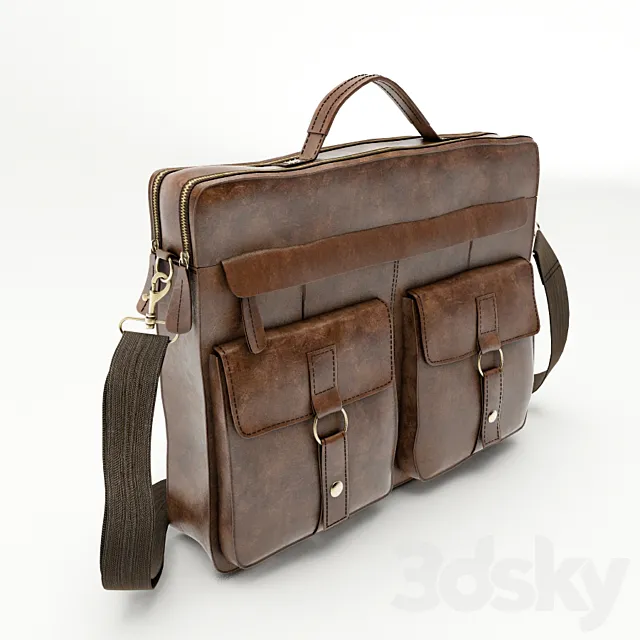 Mens bag 3D Model