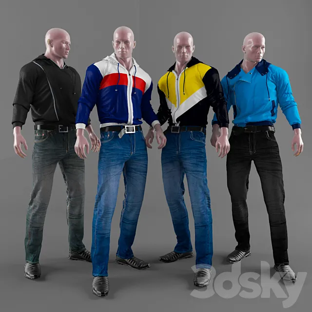 Men's clothing 3DModel