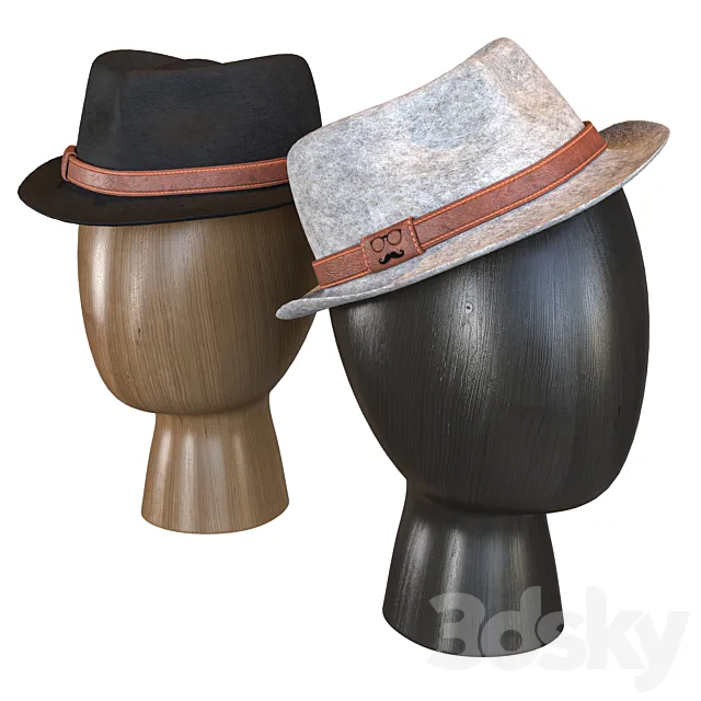 men's hat 3DModel