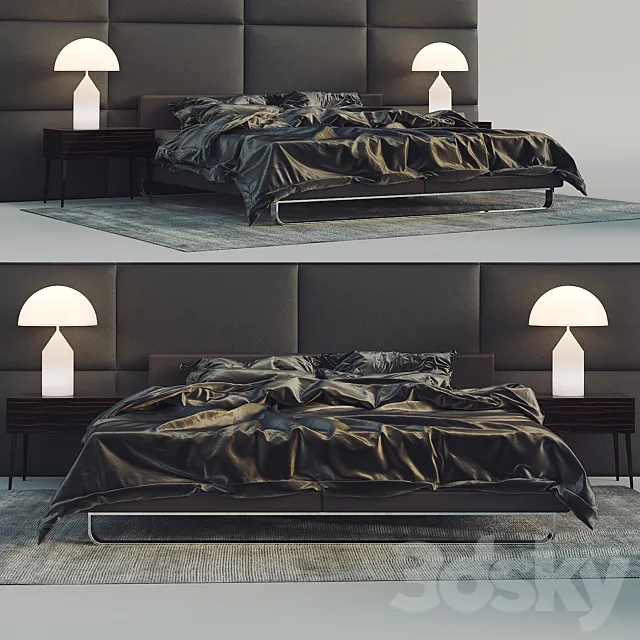 Men's_bed 3D Model