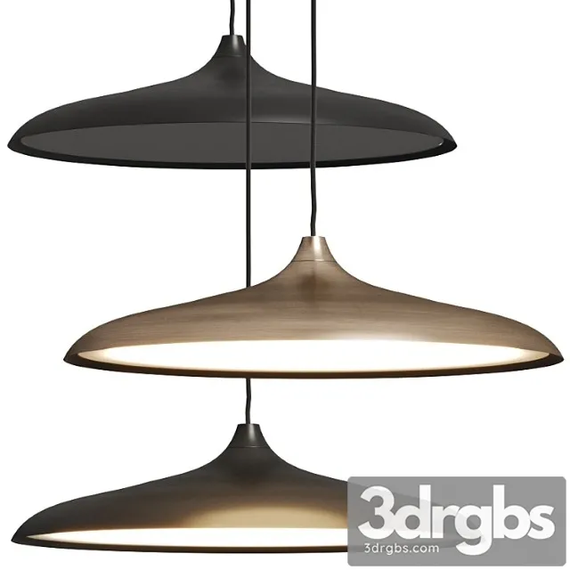 Menu circular pendant lamp 3D Model Free