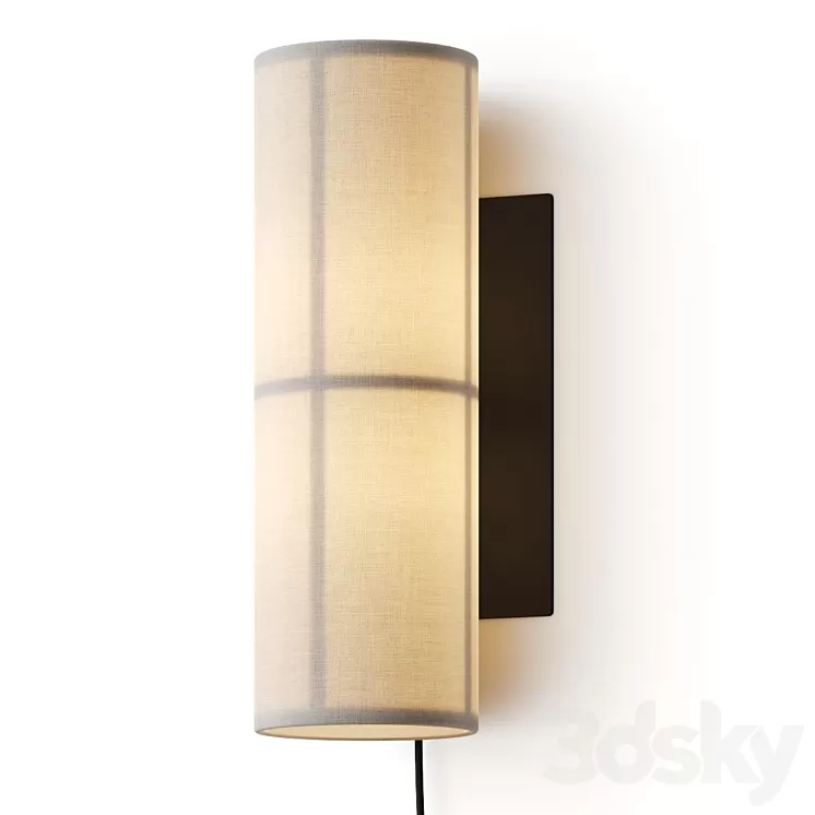 Menu Hashira Wall Lamp 3D Model Free