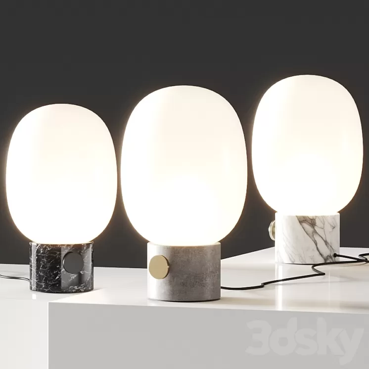 Menu JWDA Table Lamp 3D Model