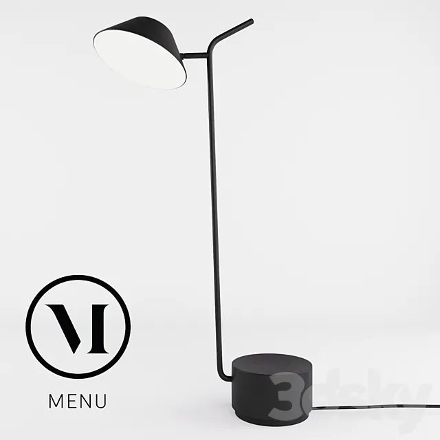 Menu Peek Floor Lamp 3D Model