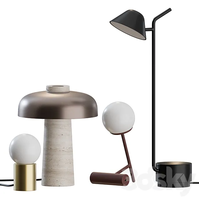 MENU Table Lamps 3DModel