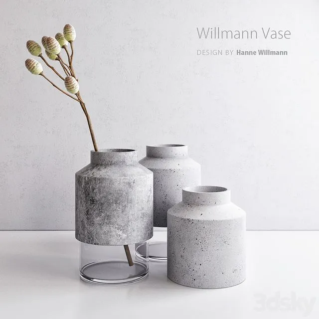 Menu Vase by Hanne Willmann 3D Model