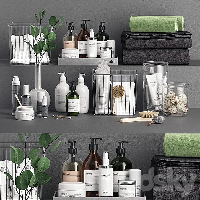 Meraki Baskets 3DModel