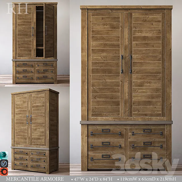 MERCANTILE ARMOIRE Free Download