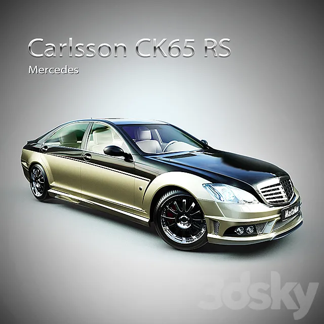 Mercedes _ Carlsson CK65 RS 3DModel