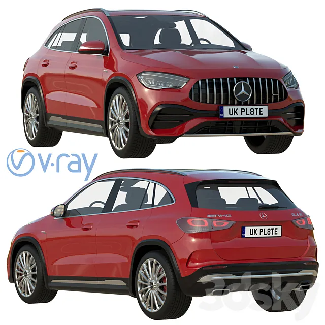Mercedes-AMG GLA 35 4MATIC 3D Model