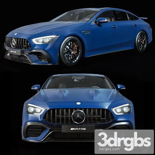 Mercedes-amg gt 63 s 3D Model Free