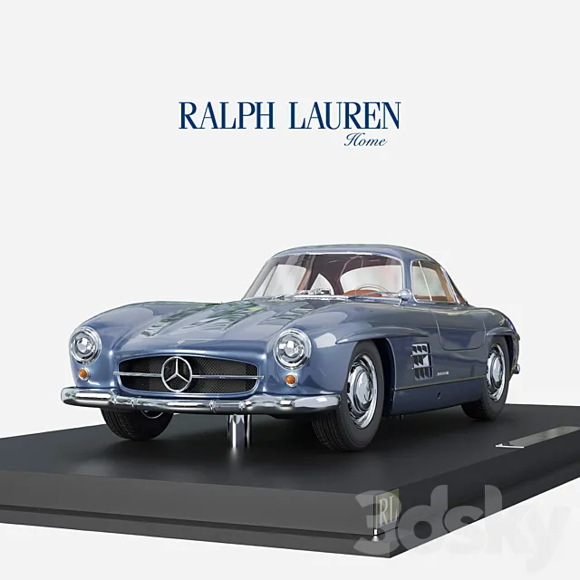 Mercedes Benz 300SL Coupe Limited Edition 3D Model