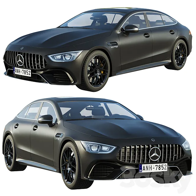 Mercedes-Benz AMG GT 63 4-door Coupe 3D Model