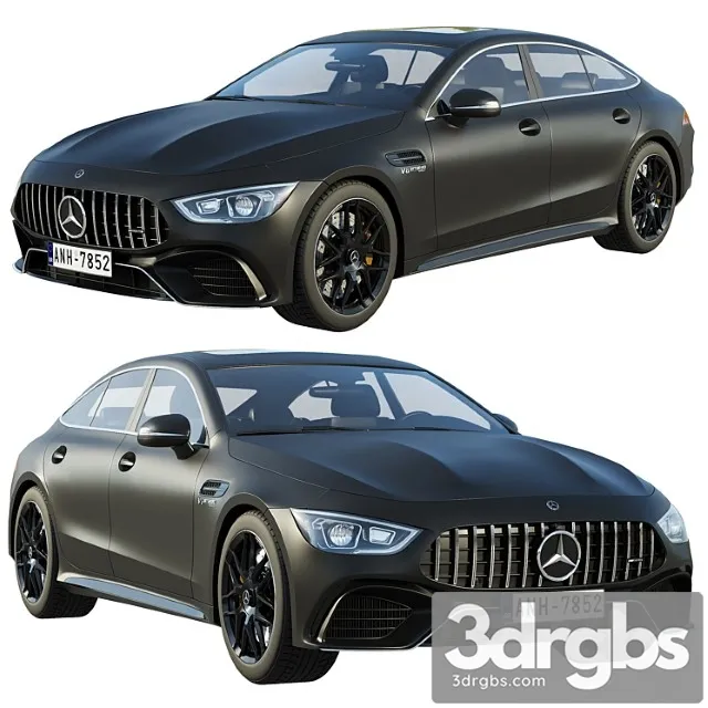 Mercedes Benz Amg Gt 63 4 Door Coupe 3D Model Free