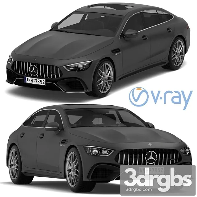 Mercedes-benz amg gt 63 4-door coupe_1 3D Model Free