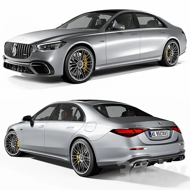 Mercedes-Benz AMG S 63 E PERFORMANCE 3D Model