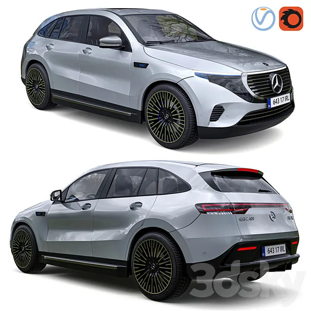 Mercedes Benz EQC 400 3DModel